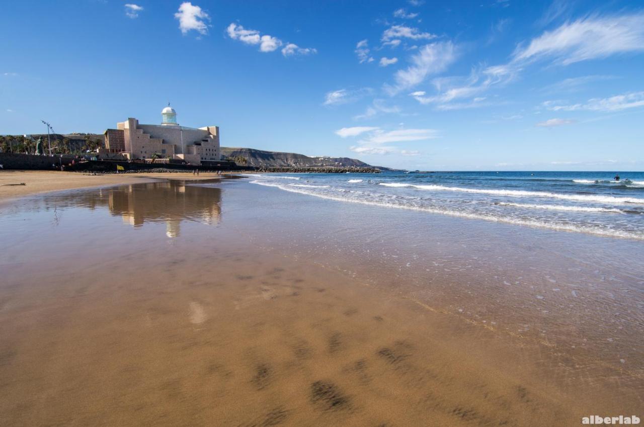 Seafront Terrace Home Las Canteras Beach - Wifi Las Palmas de Gran Canária Exterior foto